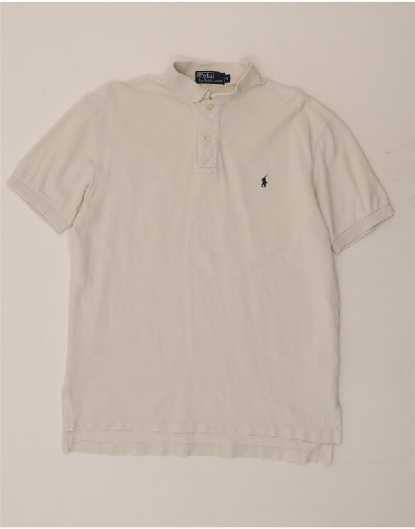 Polo Ralph Lauren Mens Shirt Medium White Cotton