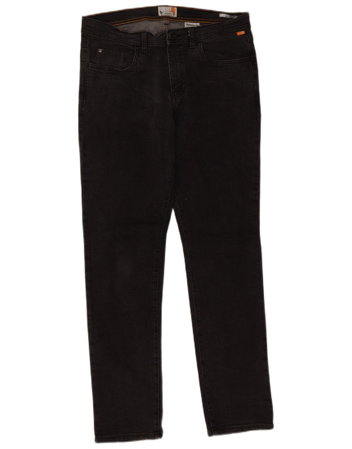 Timberland Mens Slim Jeans W32 L34 Grå Bomuld