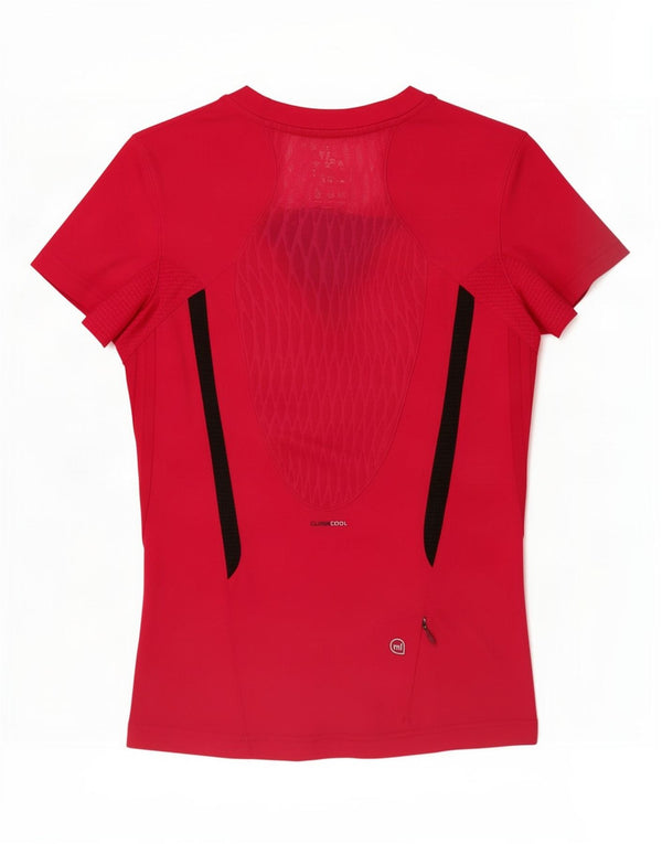 Adidas Kortærmet Grafisk T-Shirt Top UK 10 Small Pink Sports