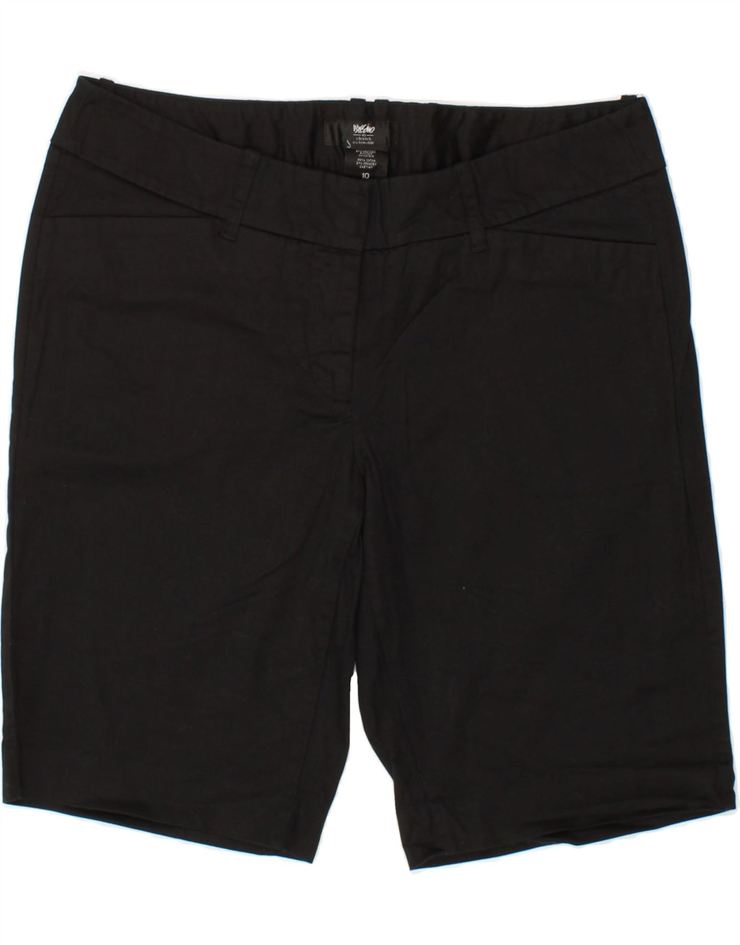 MOSSIMO Womens Casual Shorts US 10 Large W32  Black Cotton Vintage Mossimo and Second-Hand Mossimo from Messina Hembry 