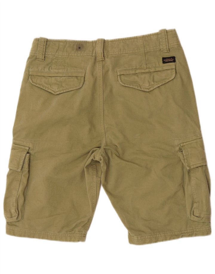 Superdry Herre Cargo Shorts W32 Medium Khaki Bomuld
