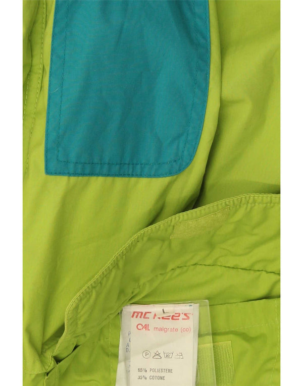 MC Kee's Herre Skijakke UK 40 Large Green Colourblock Polyester