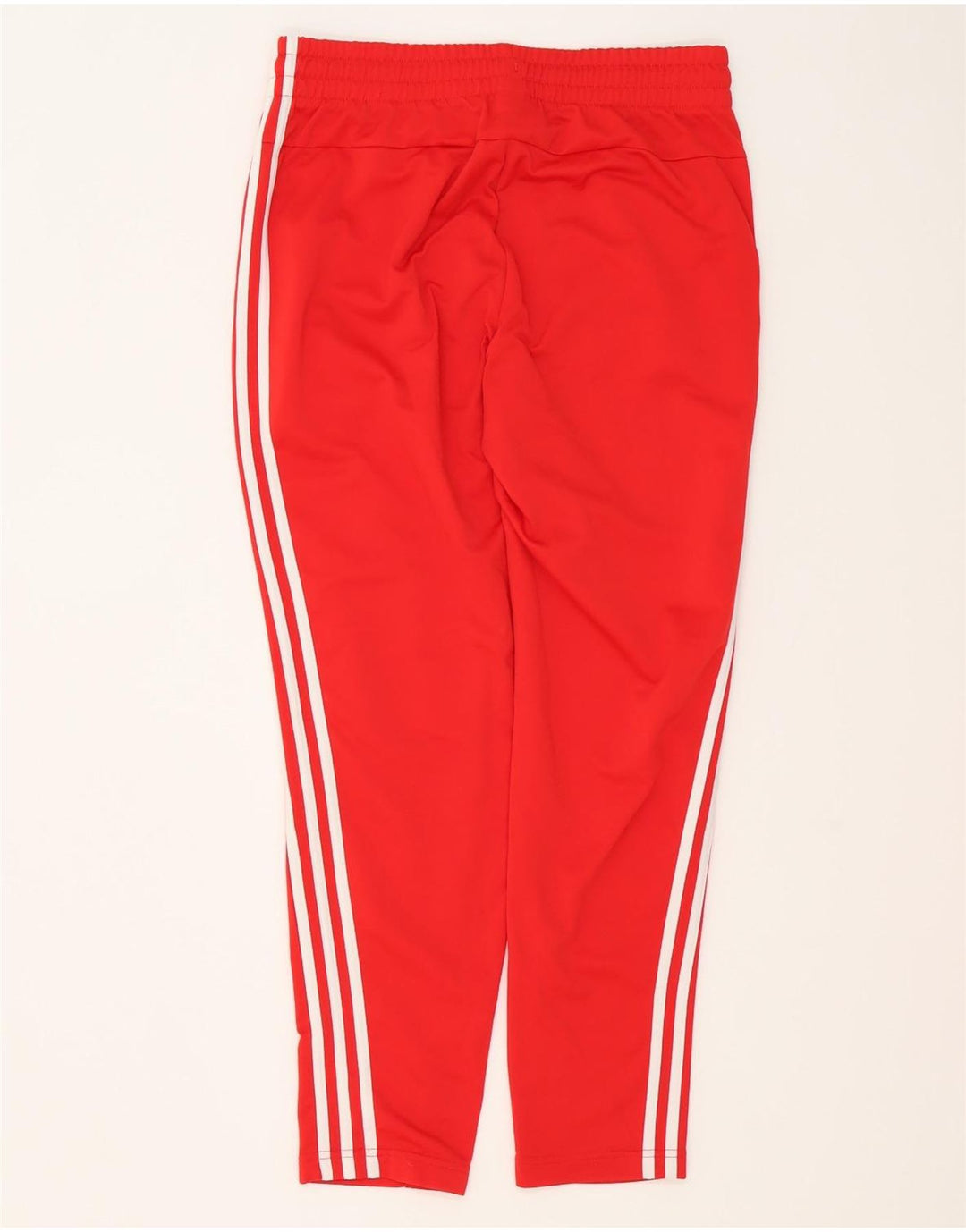 Adidas Træningsdragtsbukser til kvinder UK 12/14 Medium Rød Polyester