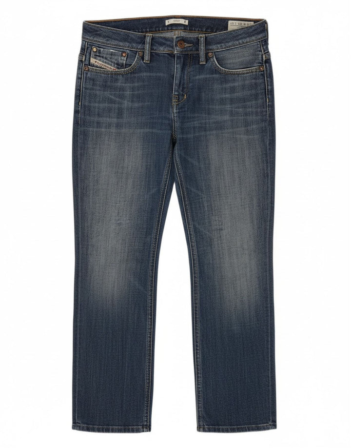 Diesel Dame BEBEL Slim Jeans W28 L27 Blå Bomuld