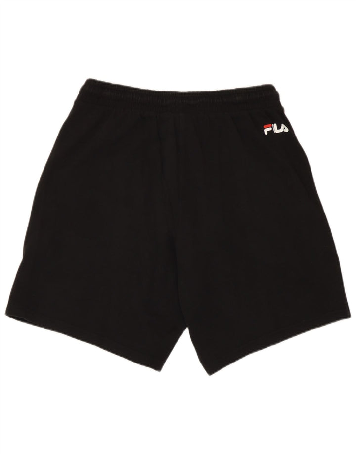 Fila Herre grafiske sportsshorts Små sorte bomuld