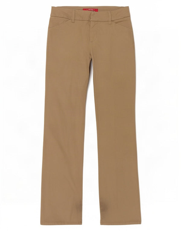 Dickies Dame Bootcut Casual Bukser US 7 Medium W30 L31 Beige Bomuld