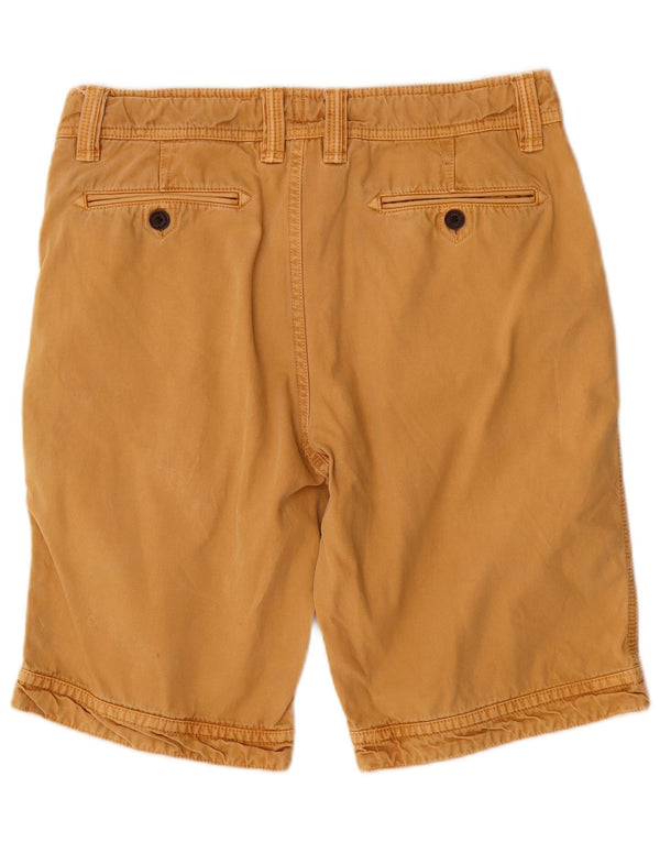 Fat Face Herre Chino Shorts Large W34 Gul Bomuld
