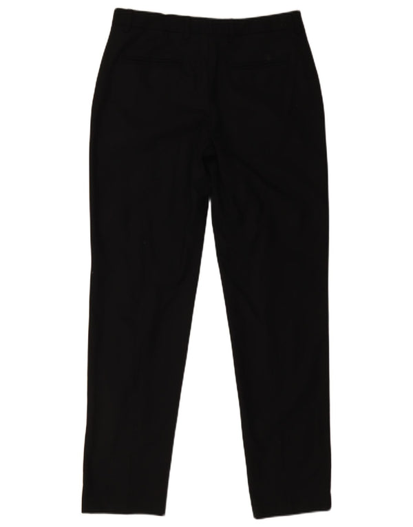 Marks & Spencer Dame Autograph Suit Trousers UK 10 Small W30 L30 Black