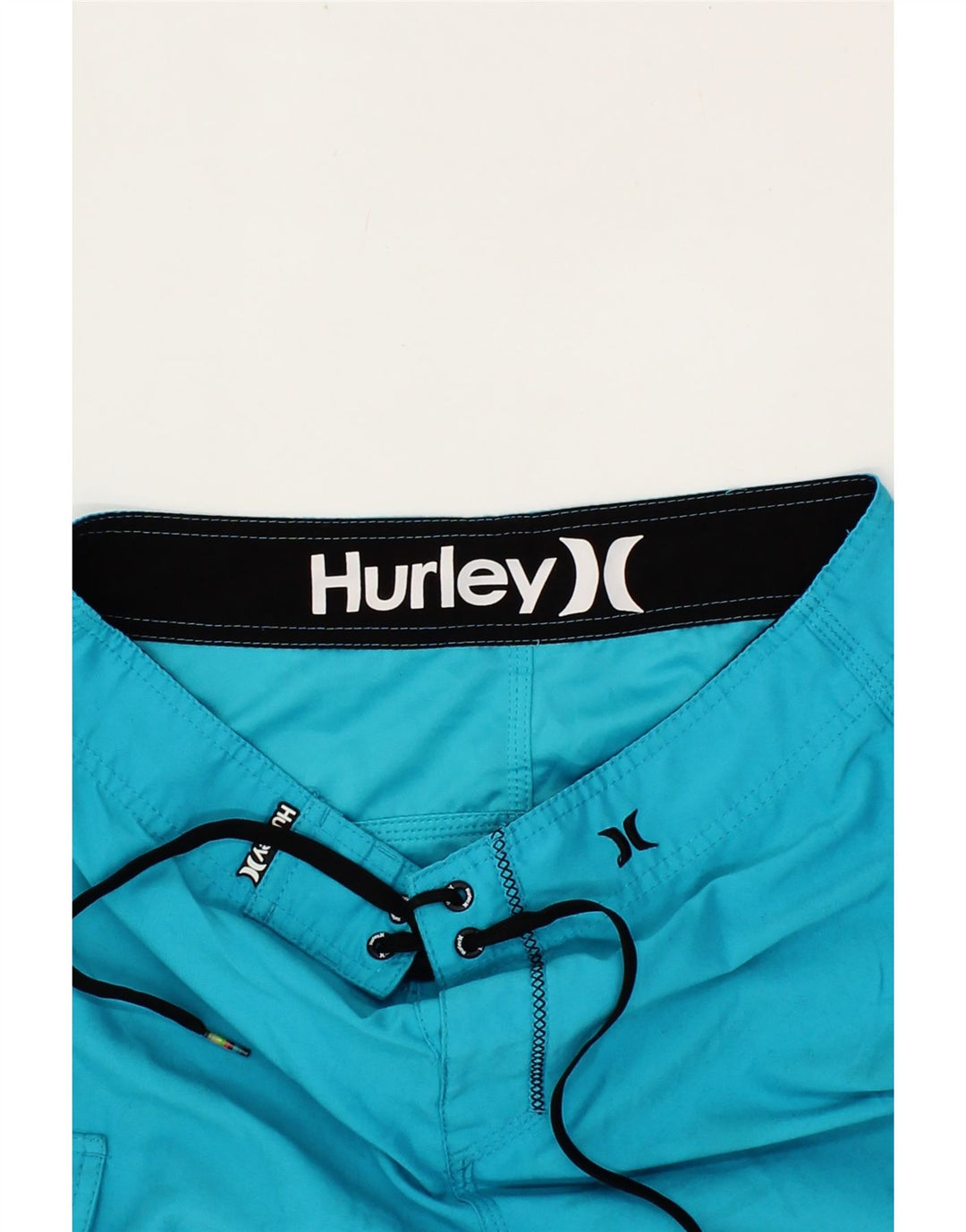 HURLEY Mens Swimming Shorts Small Blue Vintage Hurley and Second-Hand Hurley from Messina Hembry 