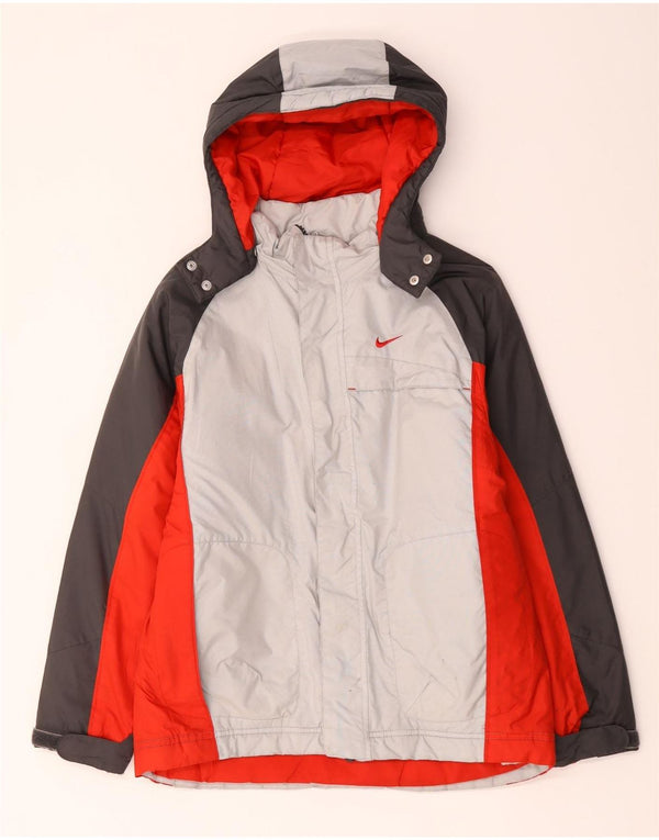 Nike Boys Graphic Windbreaker Jacket 12-13 Years Large Flerfarvet