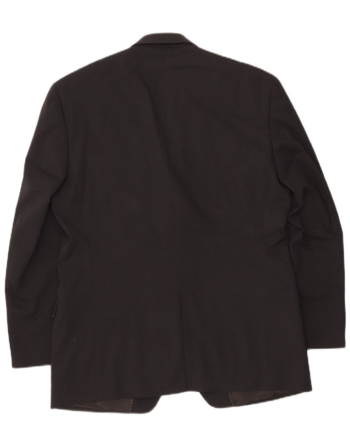 Chaps Herre 2-knaps blazerjakke UK 42 XL Sort Uld