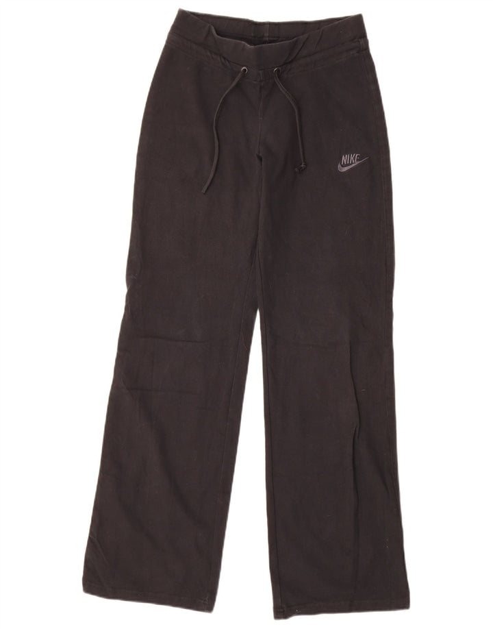 Nike træningsdragtsbukser til kvinder UK 8/10 Small Black Bomuld