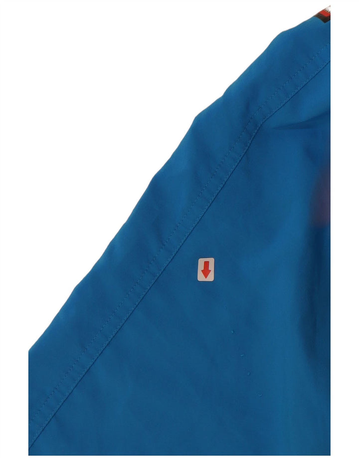 Adidas drenge grafiske badeshorts 15-16 år blå polyester