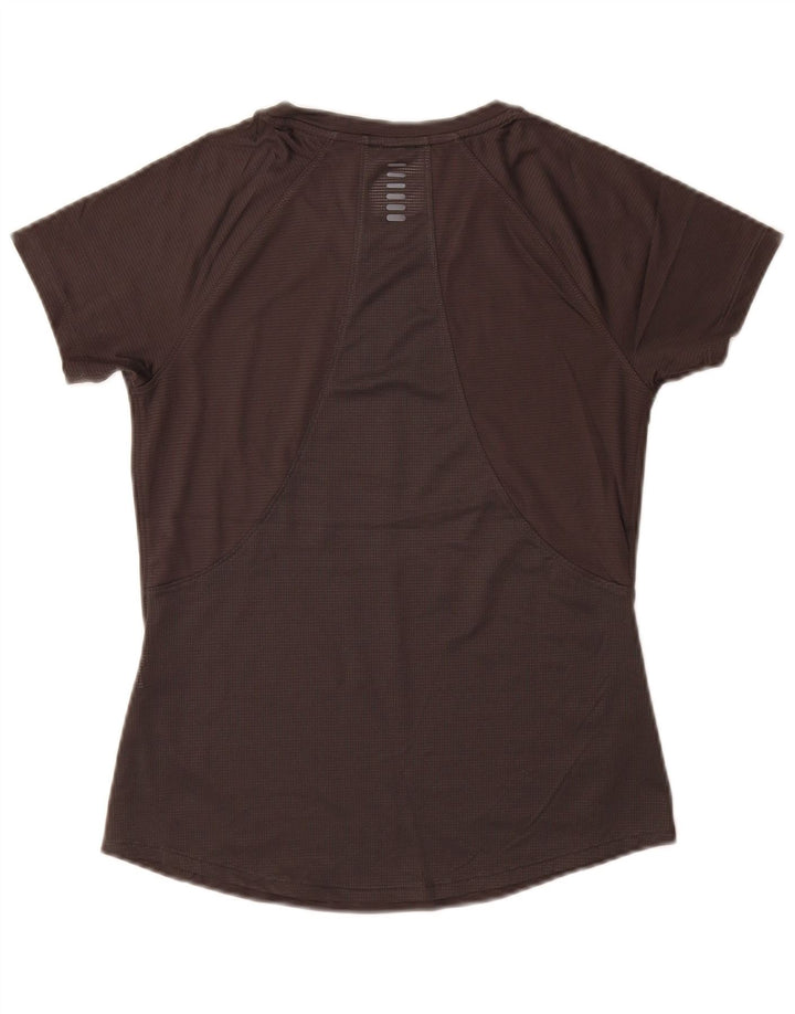 UNDER ARMOUR Grafisk T-shirt top til kvinder UK 6 XS Grå