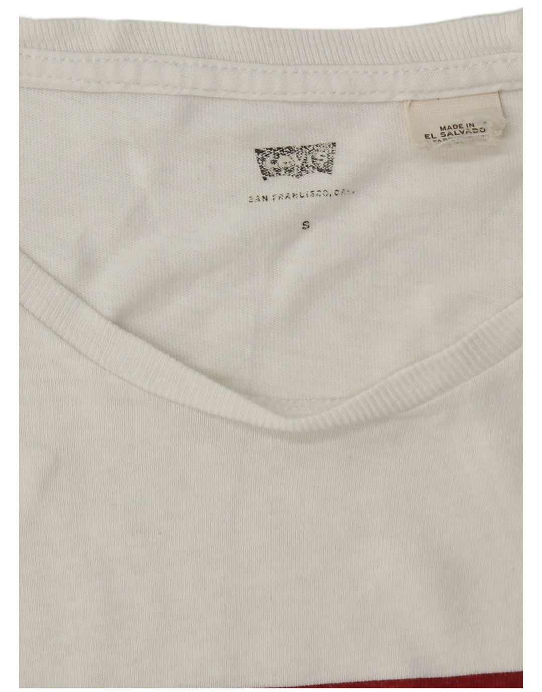 Levi's Herre grafisk T-shirt top lille hvid