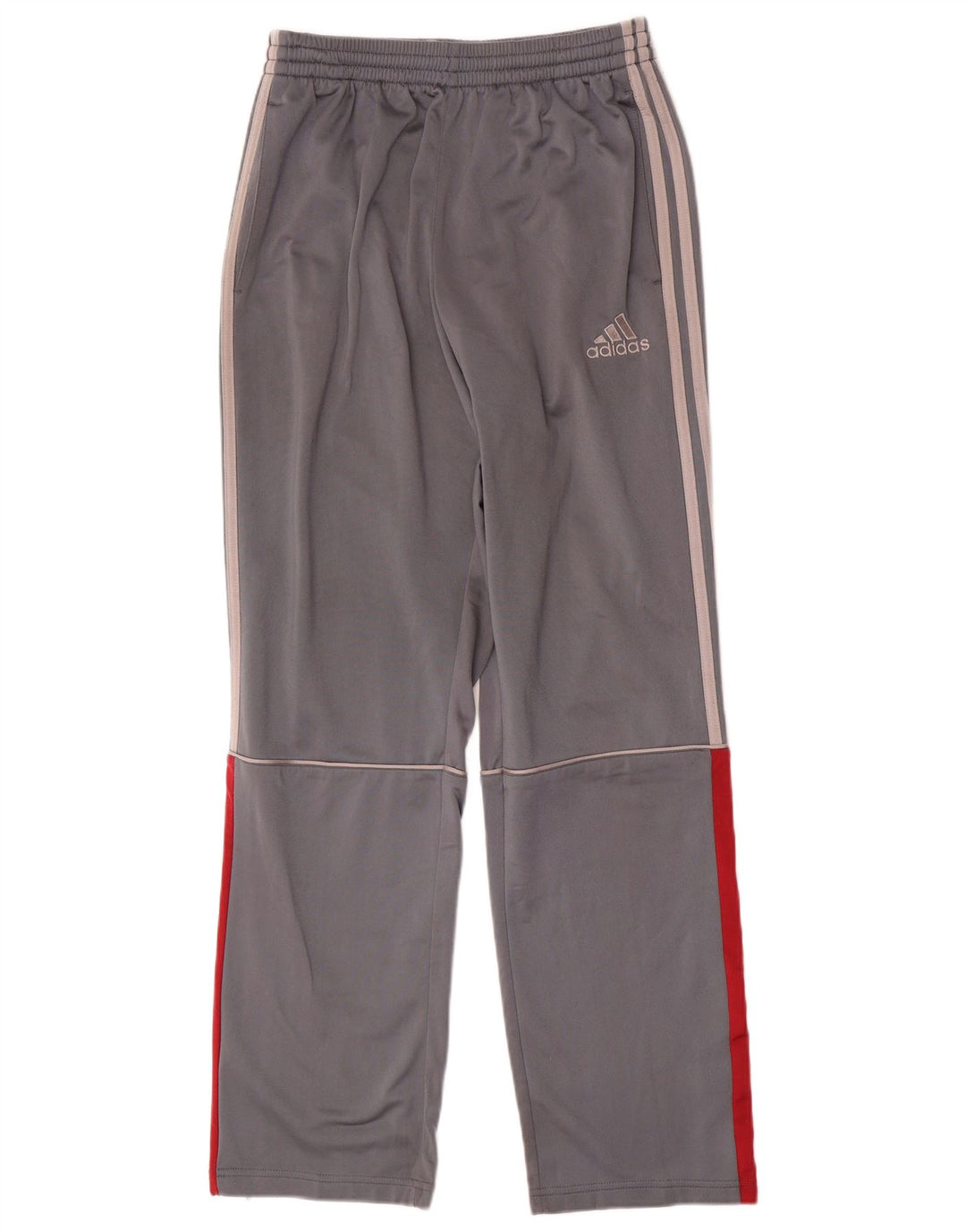 ADIDAS Træningsdragtsbukser til mænd UK 36/38 Small Grey Colourblock Polyester