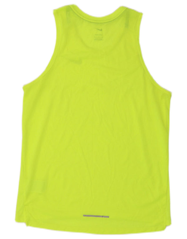 Nike Herre Dri Fit Vest Top Medium Grøn Polyester