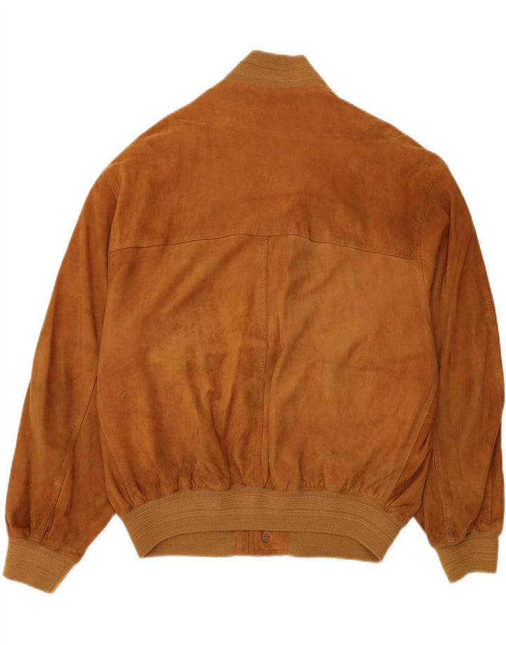 Gara Herre Ruskind Bomber Jacket IT 50 Stor Brun