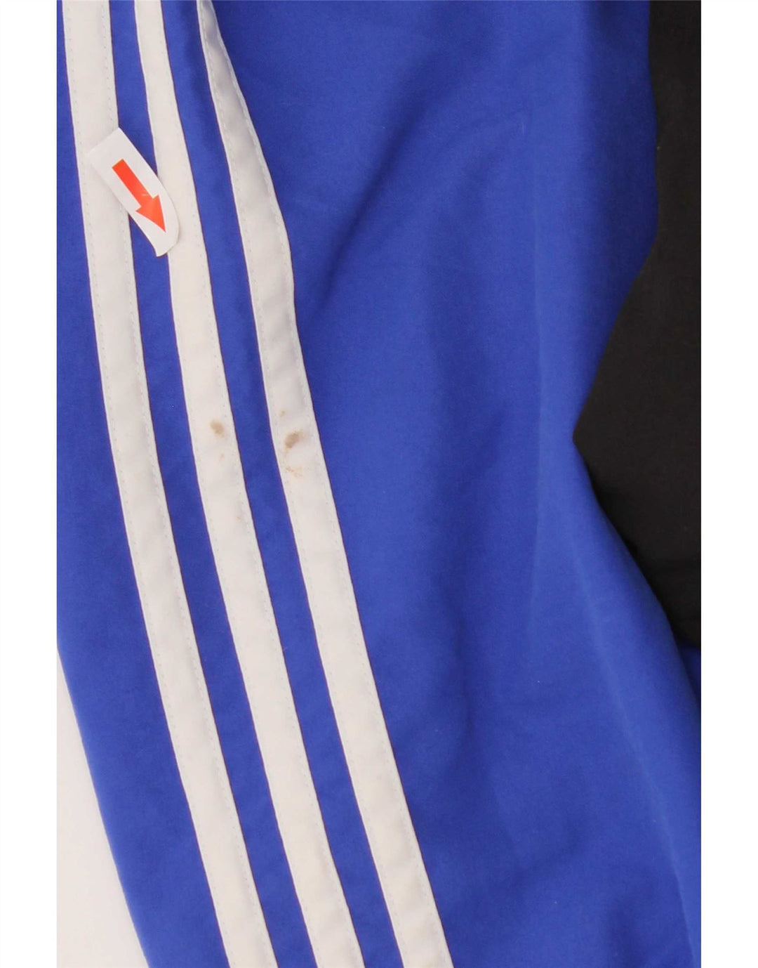 Adidas Herre grafisk træningsdragt Topjakke UK 38/40 Medium Blue Colourblock