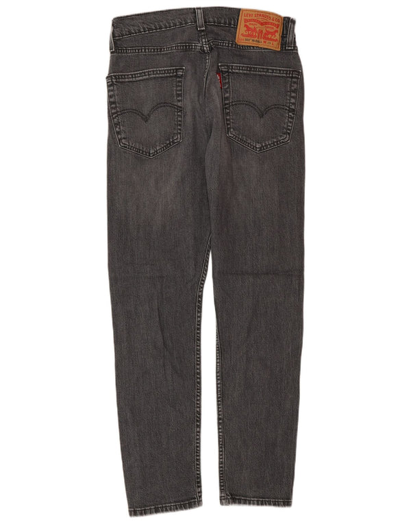 LEVI'S Herre 502 Hi-Ball tilspidsede jeans W29 L30 Grå bomuld