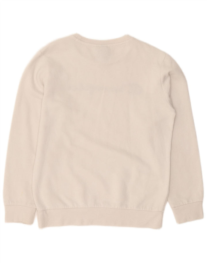CHAMPION Drenge Grafisk Sweatshirt Jumper 11-12 år Stor Hvid