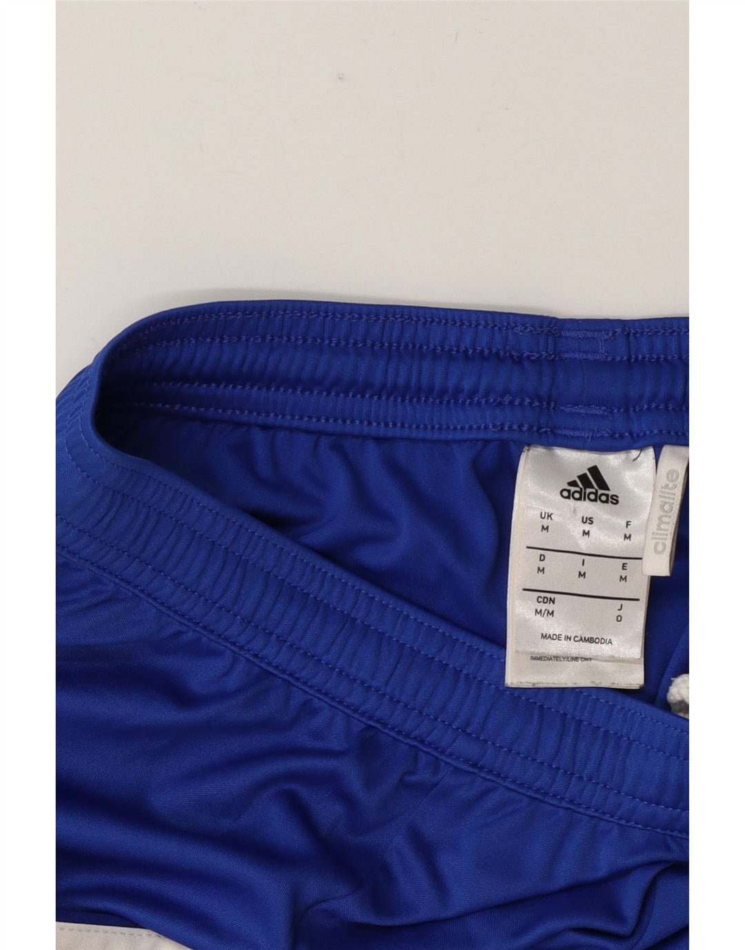 Adidas Herre Climalite Sportshorts Medium Blue Colourblock Polyester