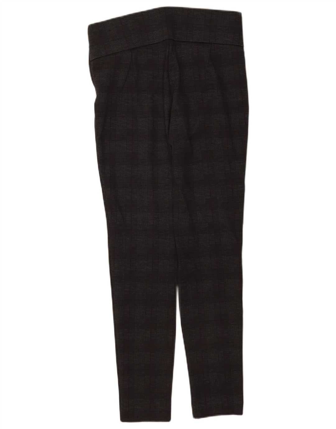 Zara Dame Legging Casual Bukser Medium W28 L28 Grå ternet polyester