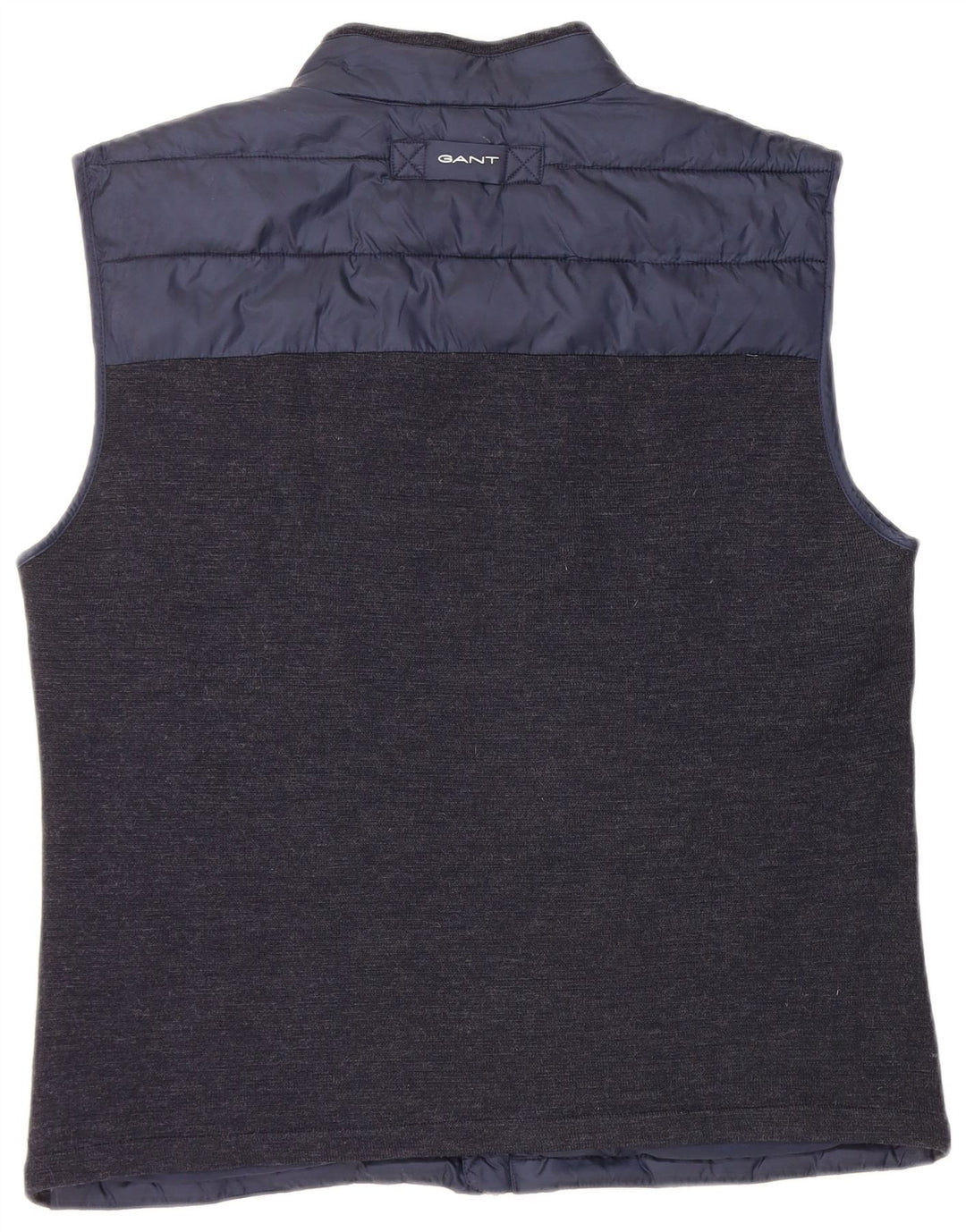 GANT Dame Polstret Gilet UK 16 Large Navy Blue