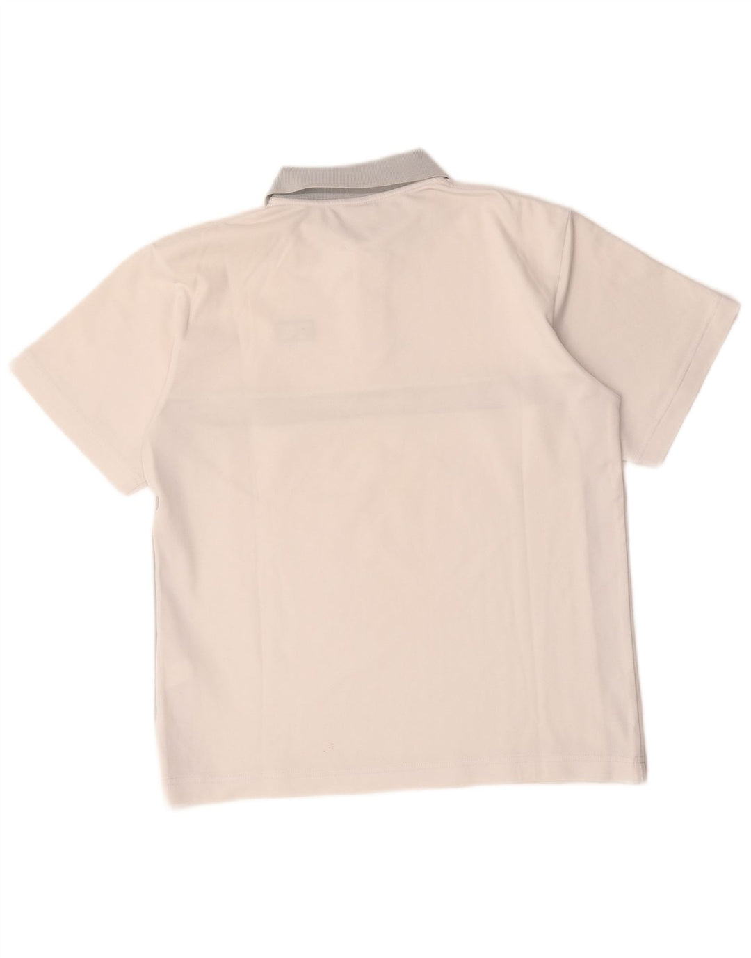 Fila Boys Polo Shirt 11-12 år Medium White Colourblock Polyester