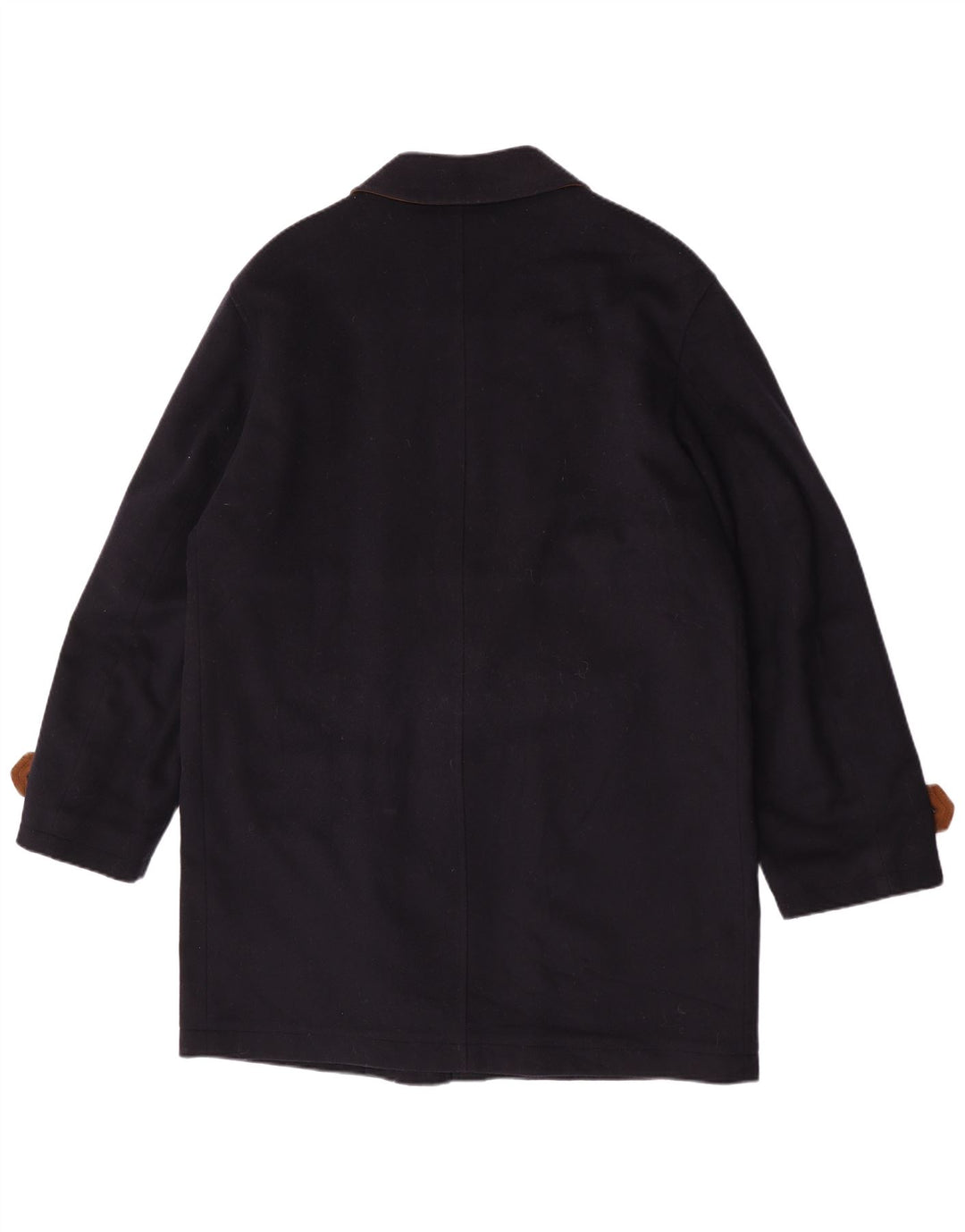 Steinbock Herre Overfrakke UK 40 Large Navy Blue Wool