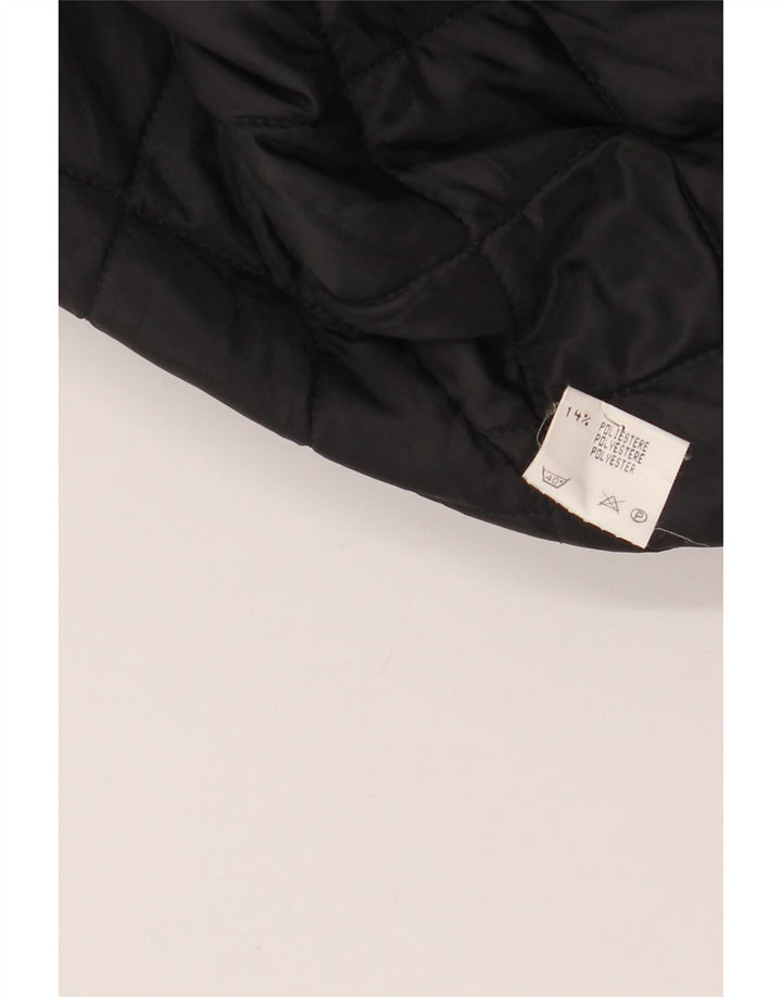 Polbot Herre Hooded Windbreaker Jacket UK 44 2XL Sort Polyvinyl