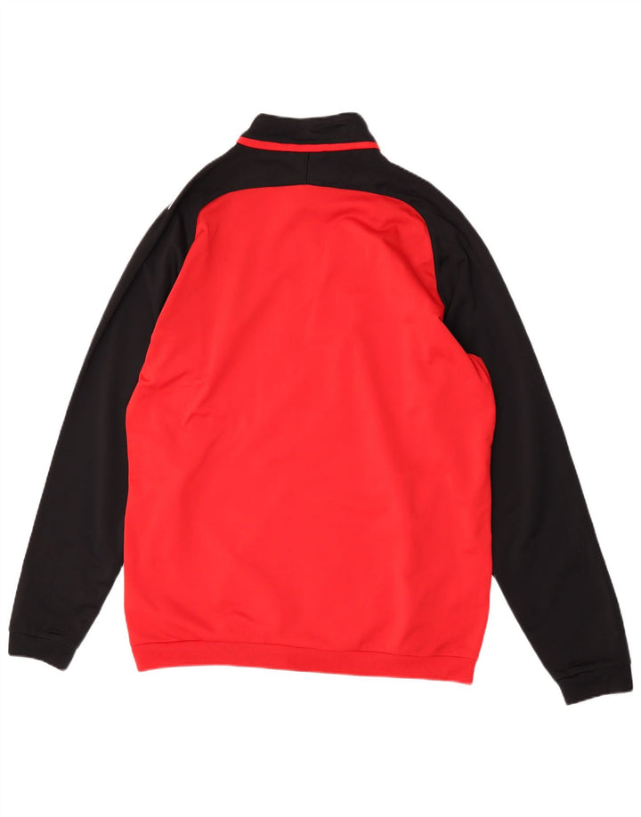 Jako Herre grafisk træningsdragt Topjakke Stor Rød Colourblock Polyester