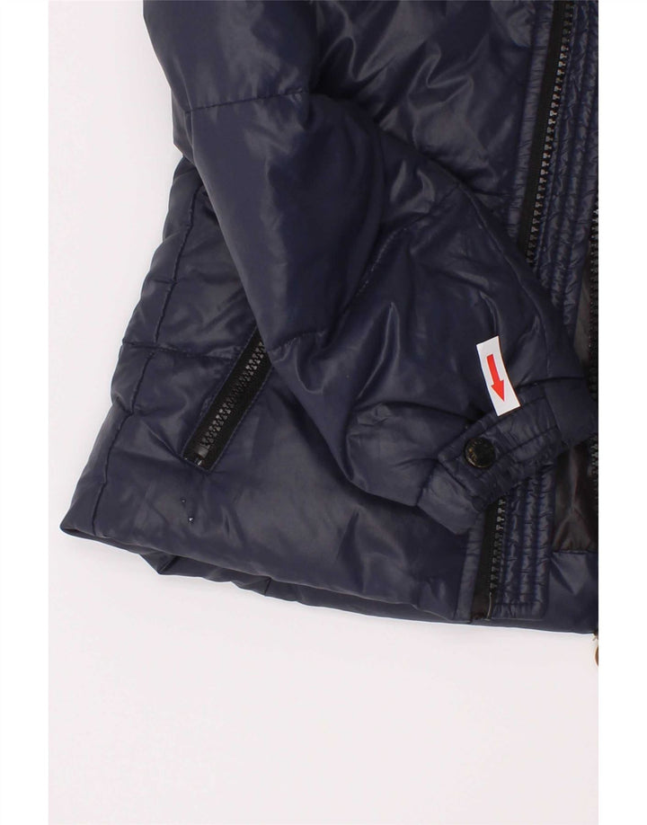 Moncler Baby Boys polstret jakke 18-24 måneder marineblå polyamid