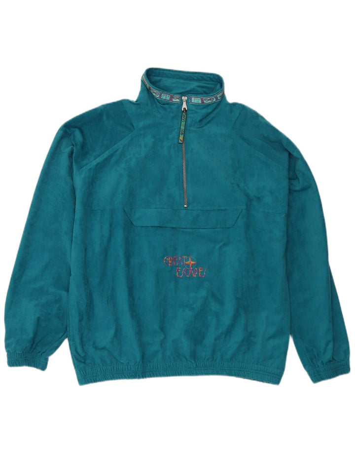 Great Escapes Herre Pullover træningsdragt Topjakke IT 52 Stor turkis