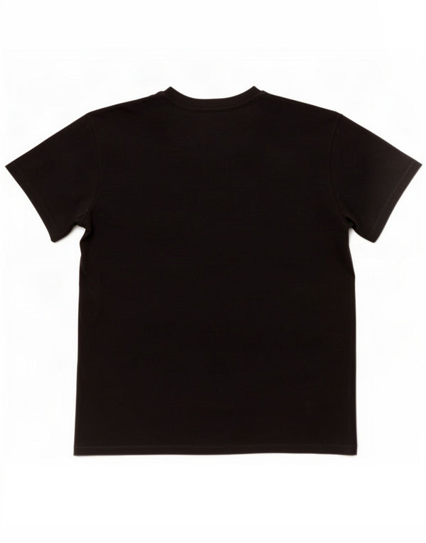 Zara Herre T-Shirt Top XL Sort Bomuld