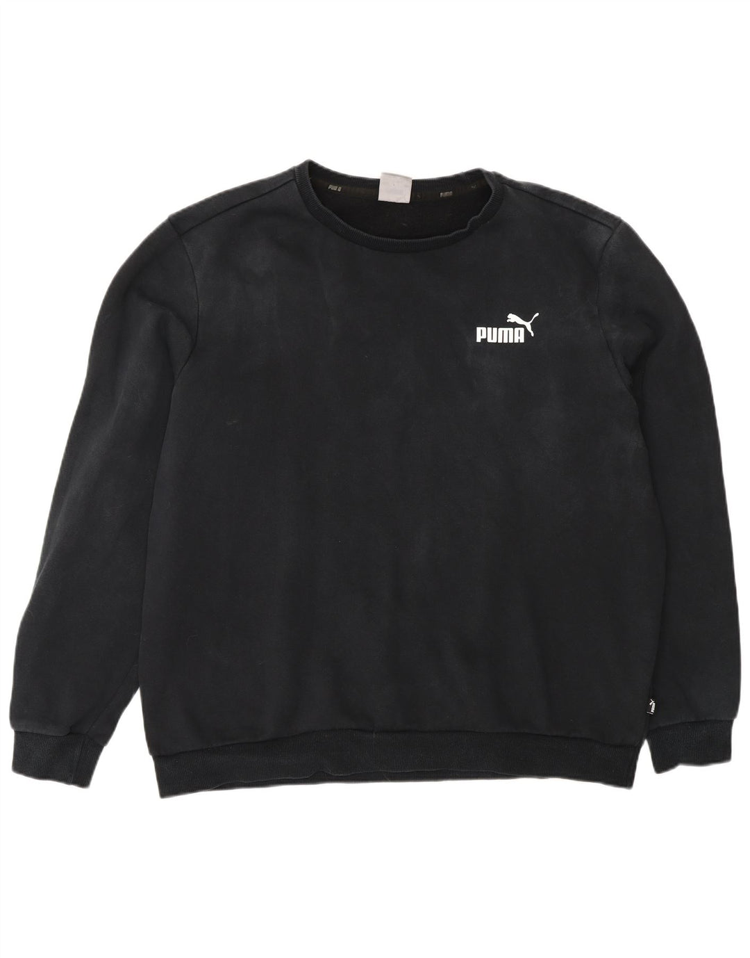 Puma Herre Sweatshirt Jumper XL Sort Bomuld