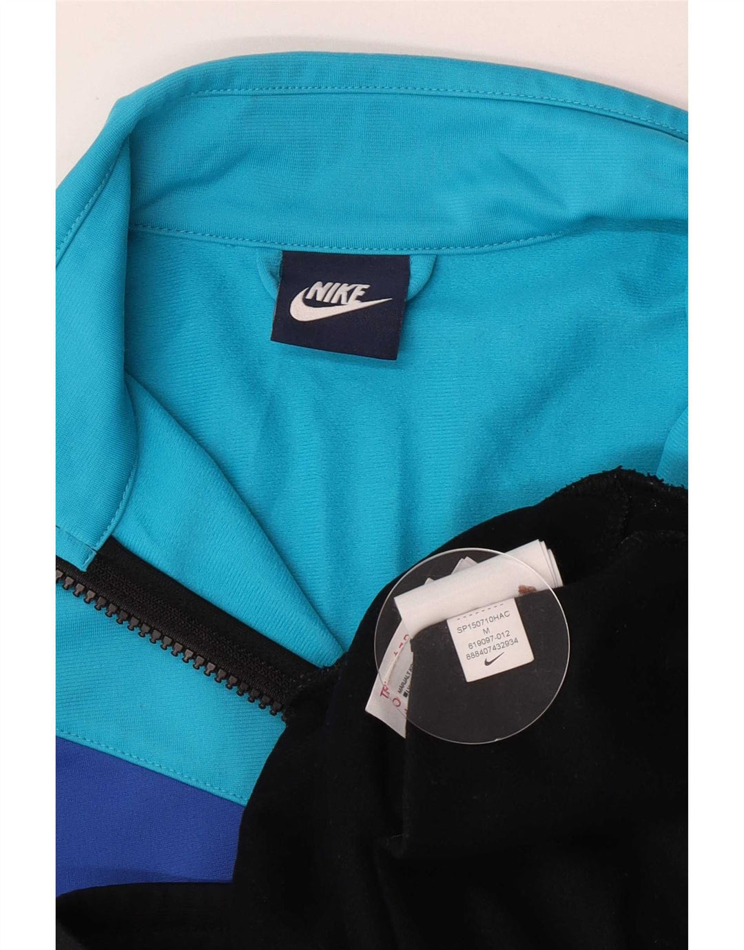Nike træningsdragt topjakke til drenge 10-11 år Medium Sort Colourblock