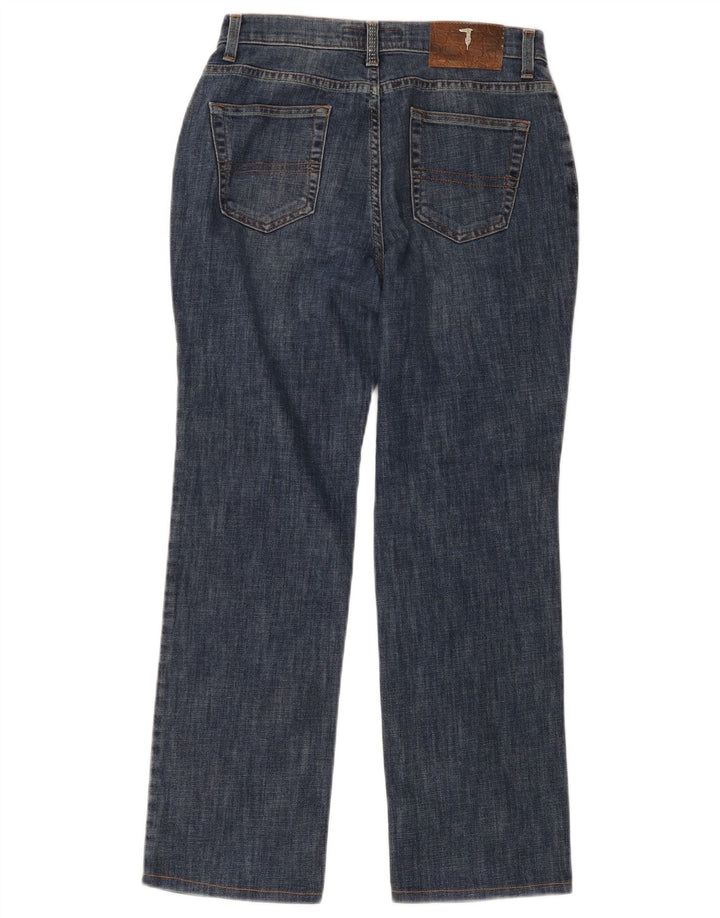 Trussardi lige jeans til kvinder W27 L27 blå bomuld