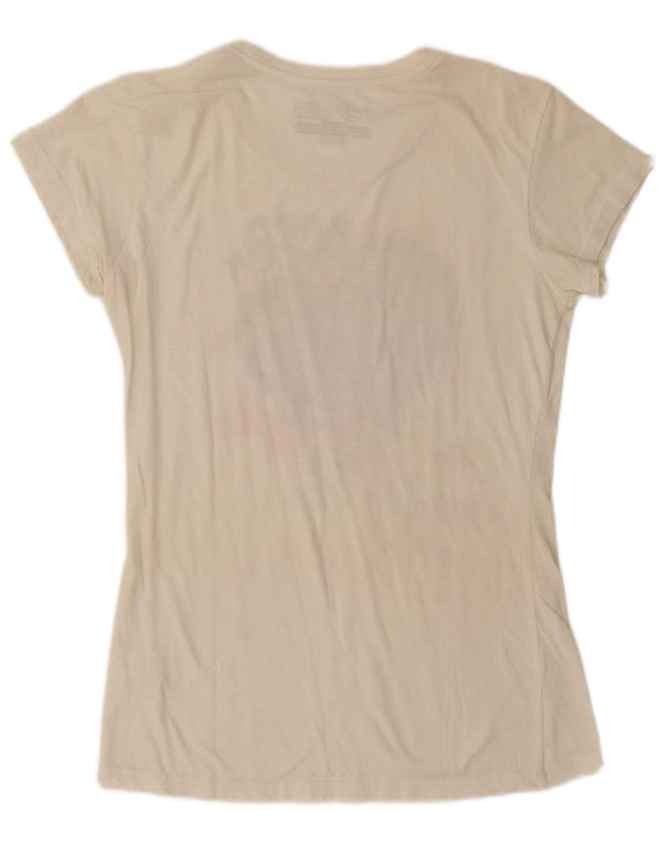 Hard Rock Cafe Girls Copenhagen Grafisk T-Shirt Top 13-14 År Stor Hvid