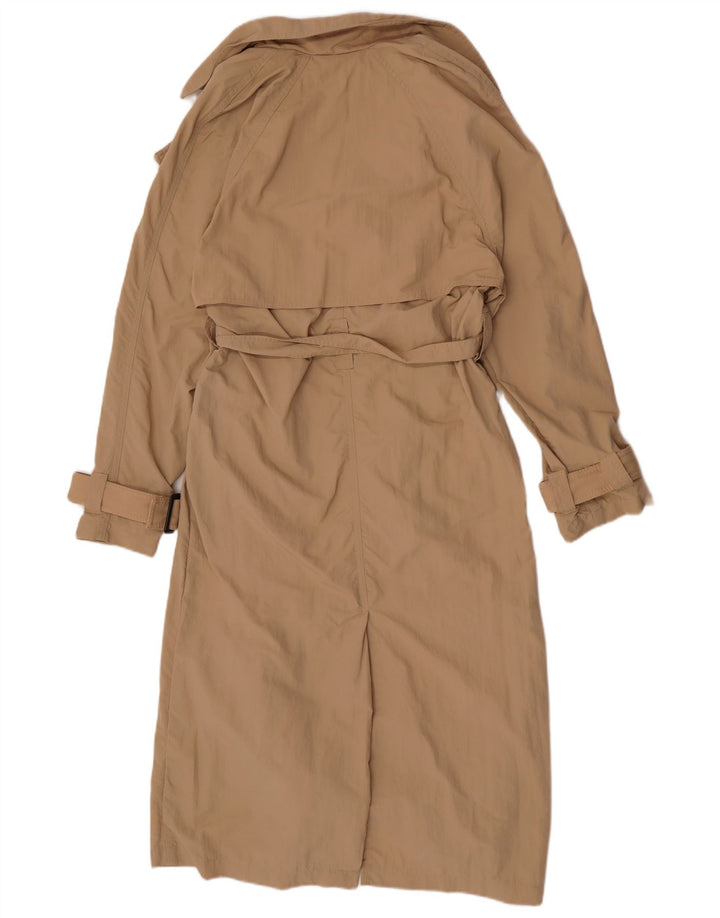 French Connection Womens Trench Coat UK 10 Small Beige Polyamid