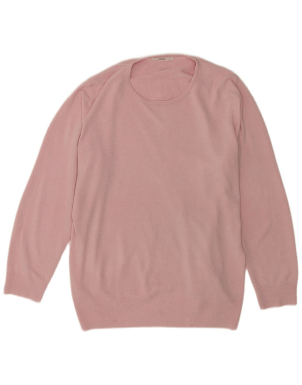 Marks & Spencer Dame sweater med rund hals DK 18 XL Pink