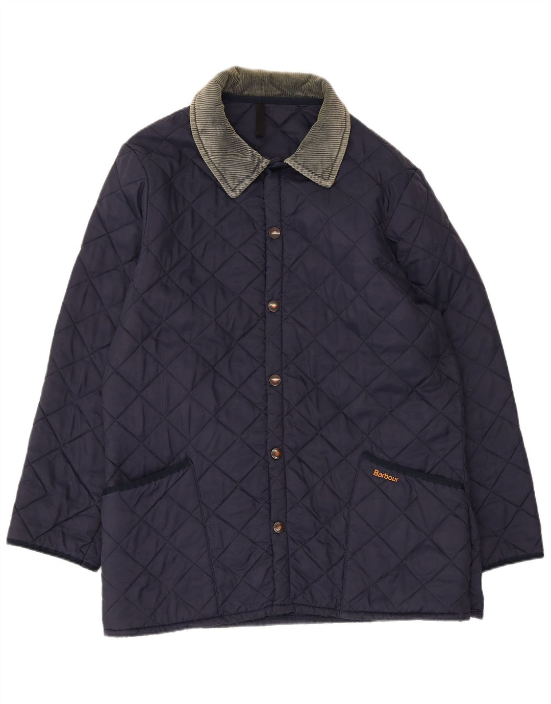 Barbour Herre quiltet jakke UK 38 Medium Navy Blue