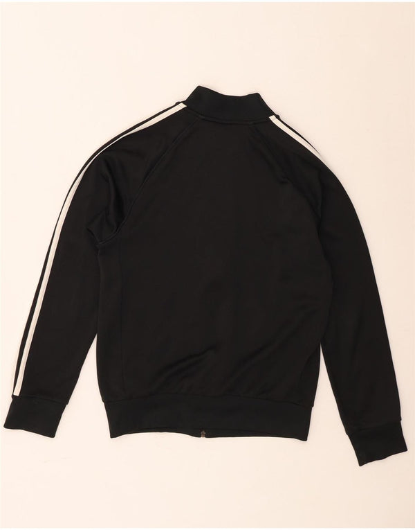 Adidas træningsdragt topjakke til kvinder UK 14 Medium Sort Polyester