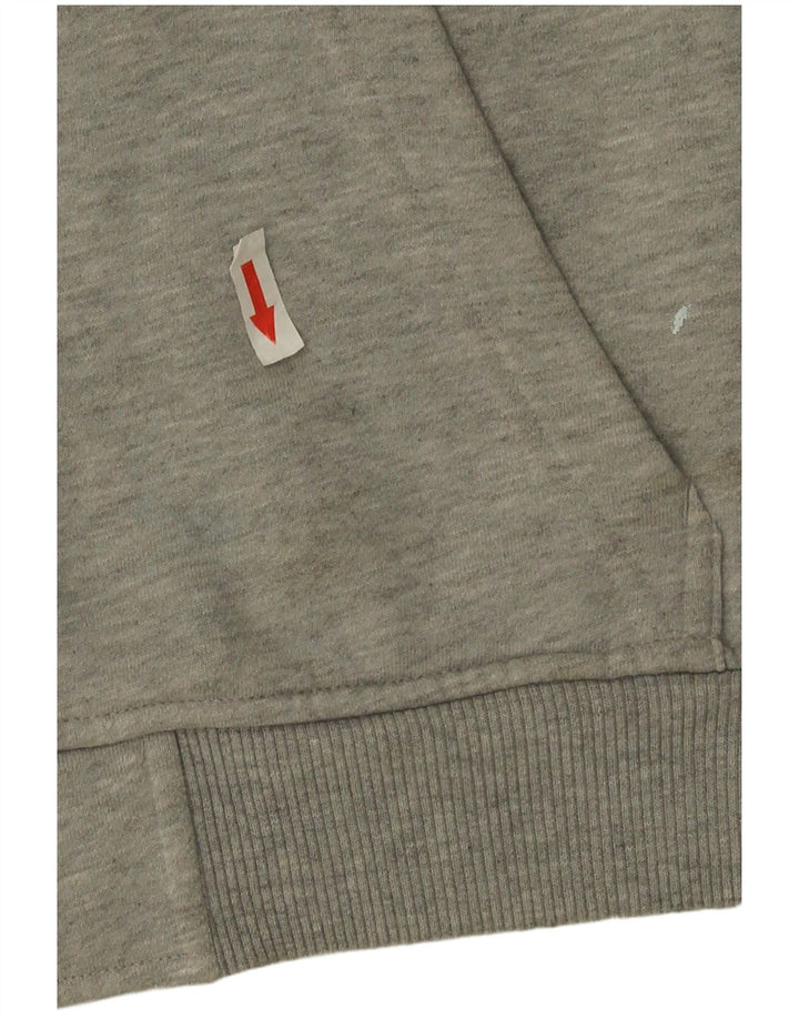 Adidas Hættetrøje med lynlås til mænd Medium Marineblå Colourblock Bomuld