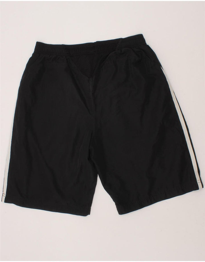 ADIDAS Boys Sport Shorts 13-14 Years  Black Polyester Vintage Adidas and Second-Hand Adidas from Messina Hembry 
