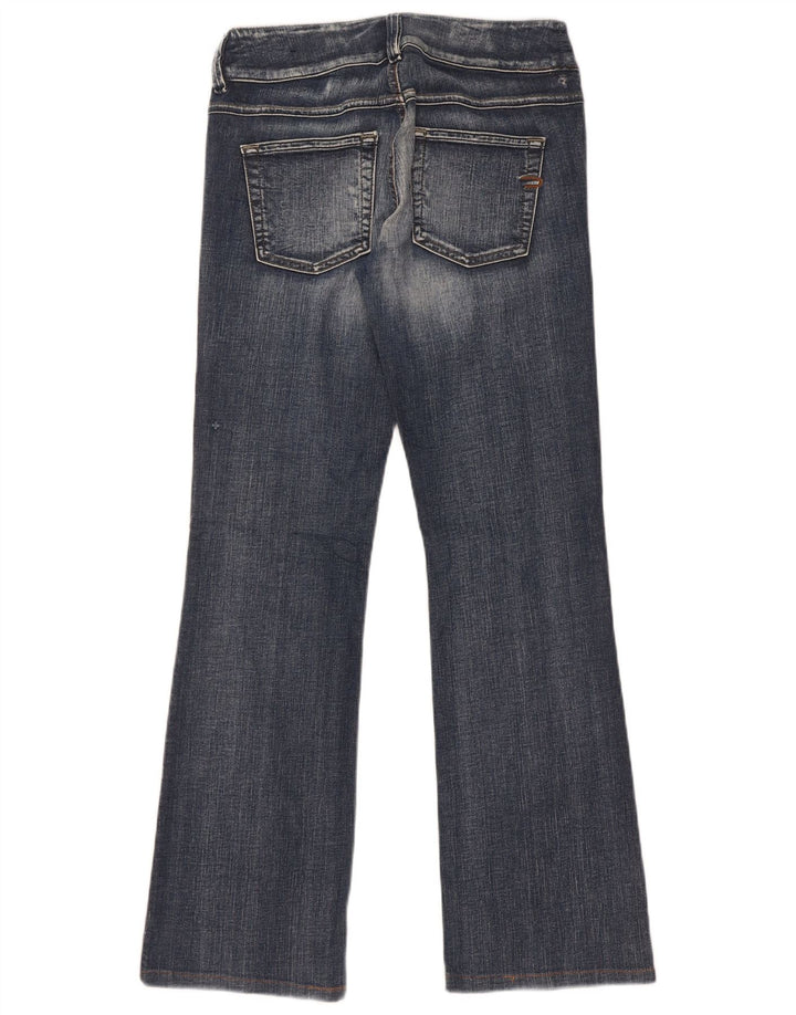 Diesel Dame Bootcut Jeans W27 L29 Blå Bomuld