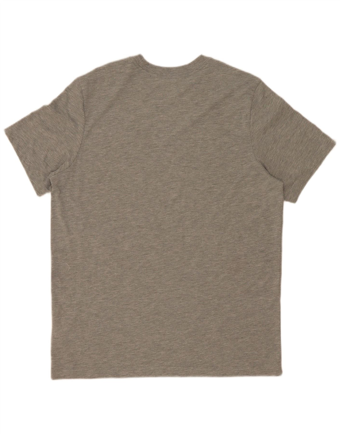 Nike Herre Dri Fit Grafisk T-Shirt Top Stor Grå Polyester