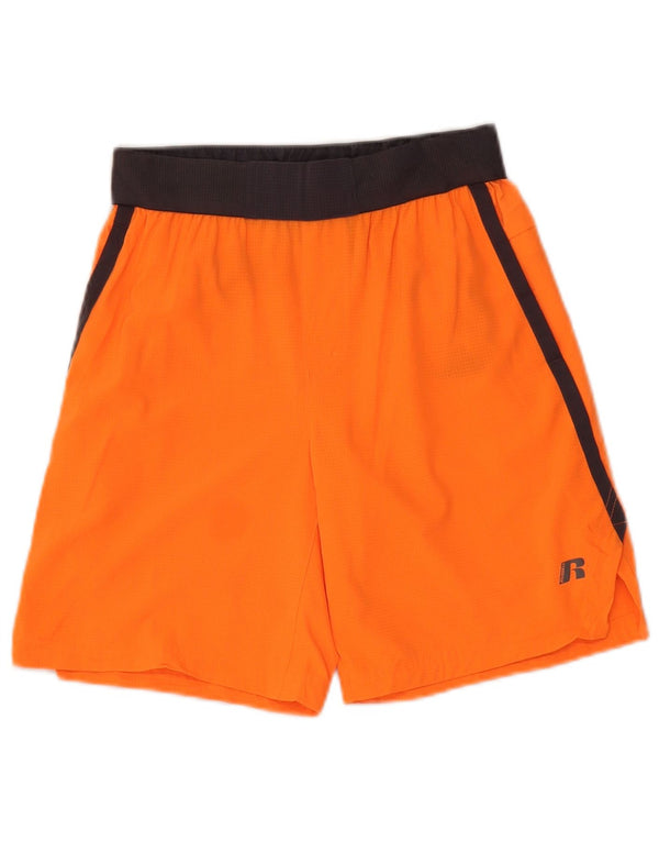 RUSSELL ATHLETIC Drenge Dri-Power Sportshorts 10-11 år Large Orange