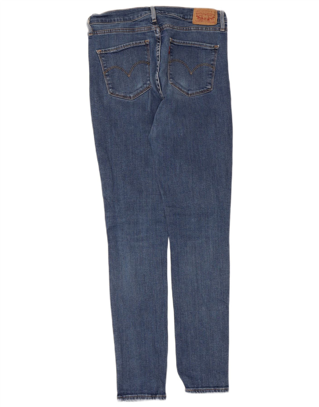 Levi's skinny jeans til kvinder W30 L30 blå bomuld