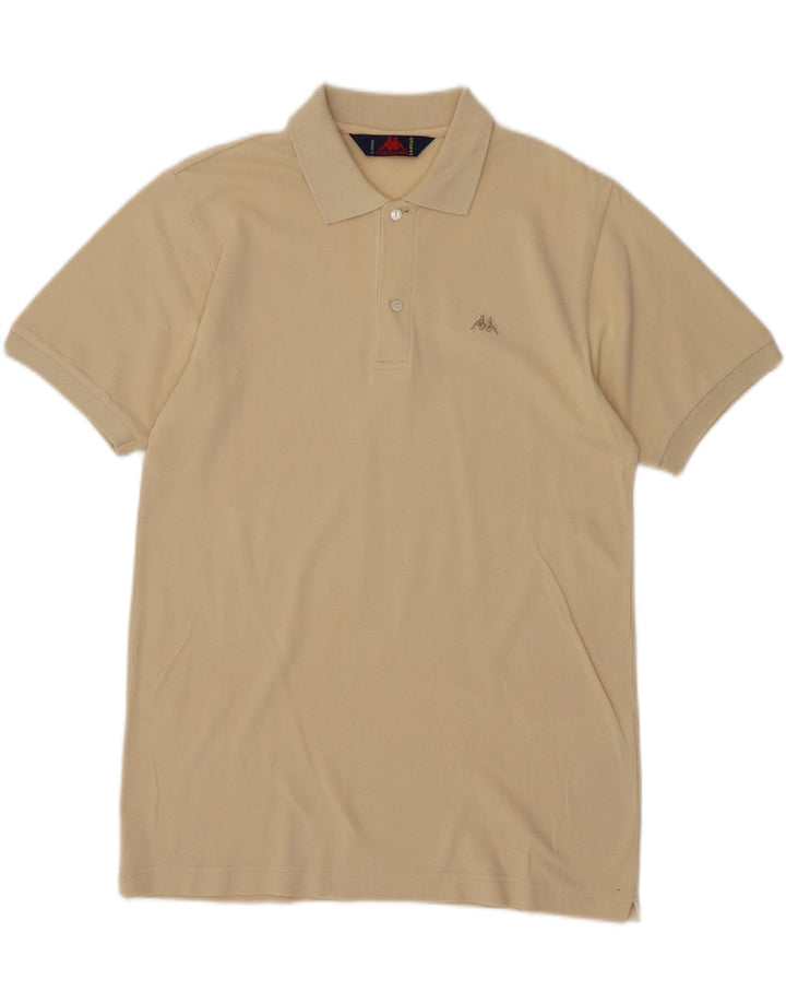 Kappa herre poloskjorte lille beige bomuld